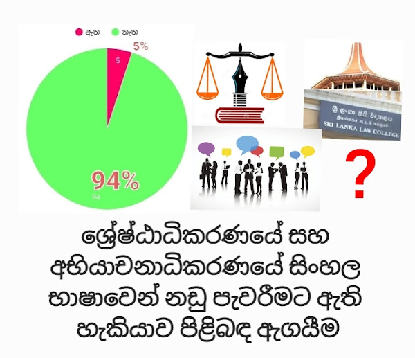 නීති ක්ෂේත්රයේ 94%ක් නොදන්නා දේ මෙන්න… (අධ්යාපන පර්යේෂණ දත්ත ඇසුරෙන්)