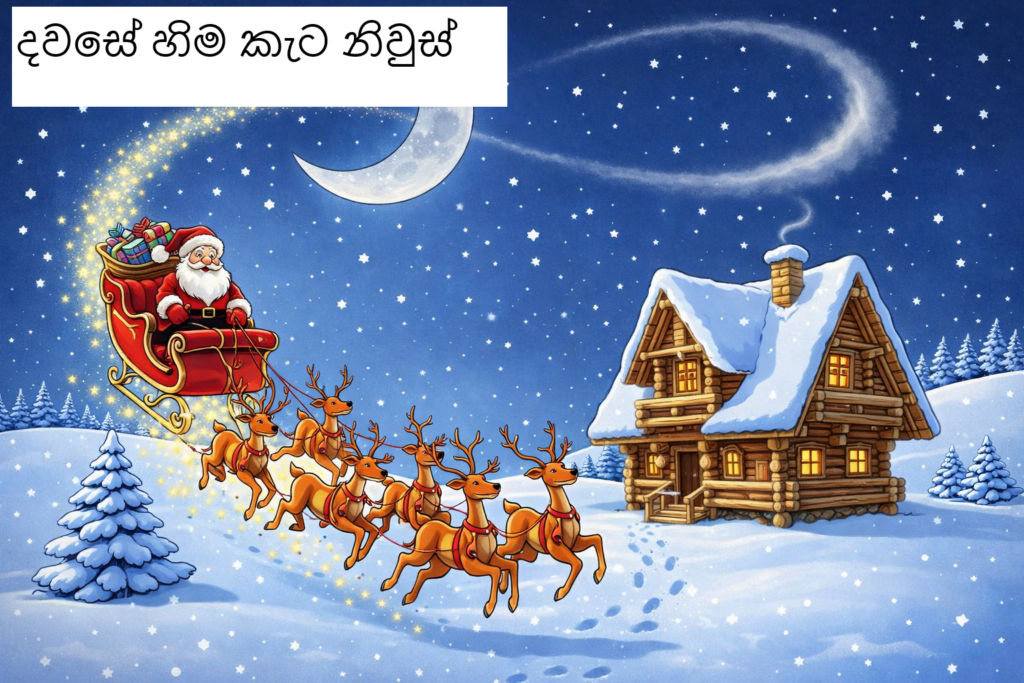 පිණි මුවා ගෙන ආ දවසේ ඇසගිය හිමකැට වගේ පුවත් මෙන්න!