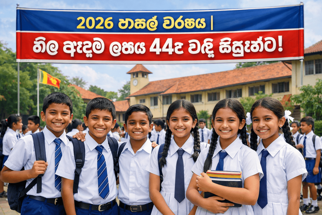 2026 වර්ෂයට අදාළව පාසල් සිසුන් 4,418404ක නිල ඇඳුම් ලබා දීම ජනවාරියේ දී..