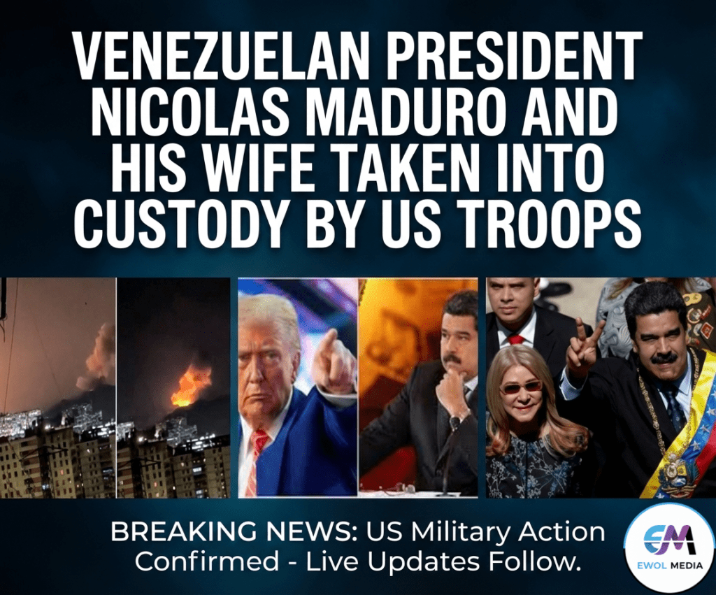 වෙනිසියුලා ජනාධිපති නිකොලස් මැඩුරෝ ඇමෙරිකානු අත්අඩංගුවට: කරකස් නුවරට දැවැන්ත ගුවන් ප්රහාර!