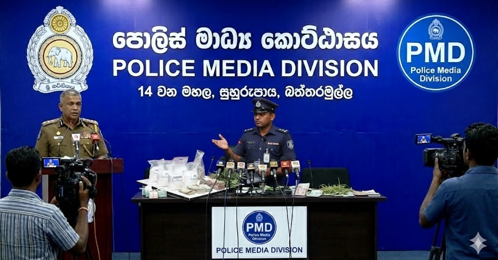 "රටම එකට" මෙහෙයුම: සැකකරුවන් 600කට අධික පිරිසක් අත්අඩංගුවට – මත්ද්රව්ය තොගයක් පොලිස් භාරයට