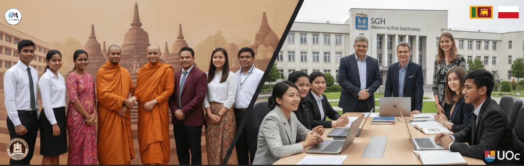 ශ්රී ලංකාවේ විශ්වවිද්යාල ජාත්යන්තර මට්ටමට එසවීමට විදේශීය විශ්වවිද්යාල සමඟ ගිවිසුම් රැසක්