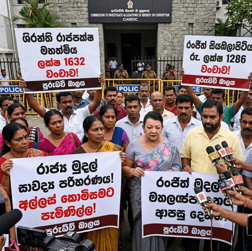 රුපියල් ලක්ෂ 623කට අධික මහජන මුදල් අවභාවිතයක් ගැන අල්ලස් කොමිසමට පැමිණිල්ලක්: