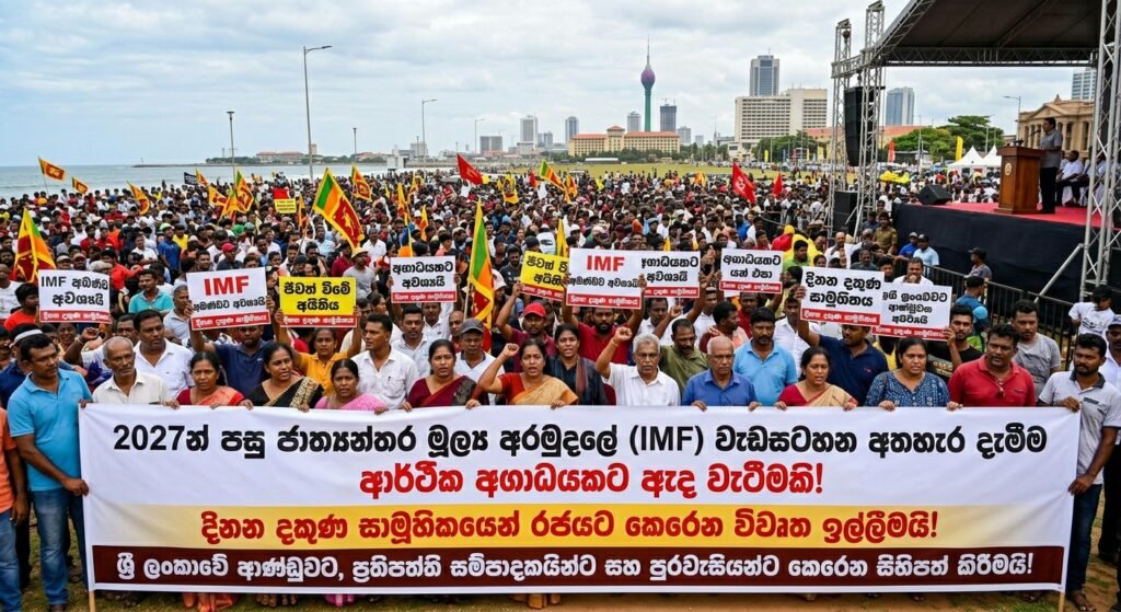 🚨 2027න් පසු IMF අතහැරීම අගාධයකට පාර කැපීමක්! – ‘දිනන දකුණ’ සාමූහිකයෙන් රජයට විවෘත අනතුරු ඇඟවීමක්!