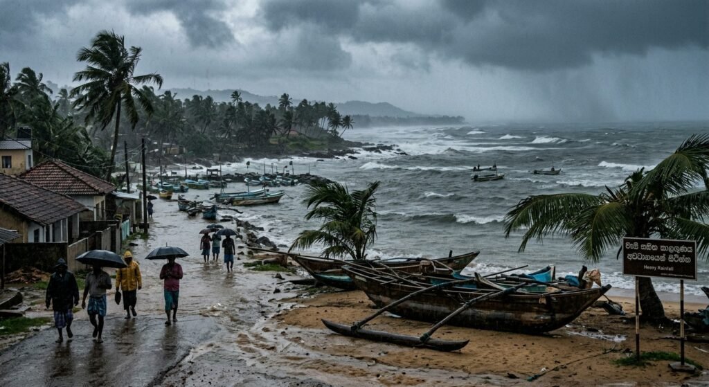 බස්නාහිර, සබරගමුව සහ වයඹ පළාත්වල ඇතැම් ස්ථානවලට මි.මී. 100ට වැඩි තද වැසි ඇති විය හැකිය.