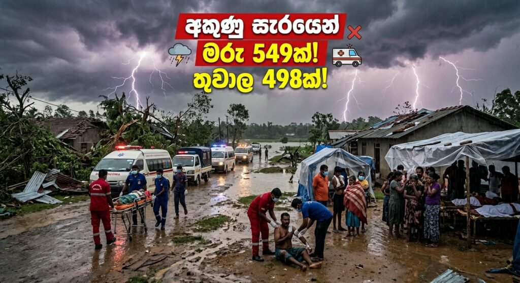 අකුණු සැරයෙන් මරු 549ක්! තුවාල 498ක්!